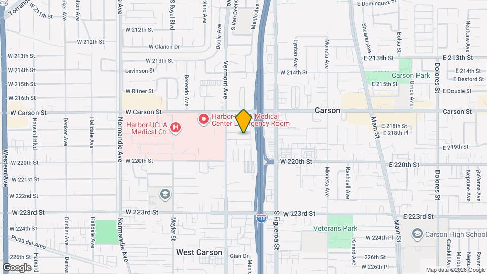 21838 S Vermont Ave, Unit 5 Mapa y Detalles de la Ubicación