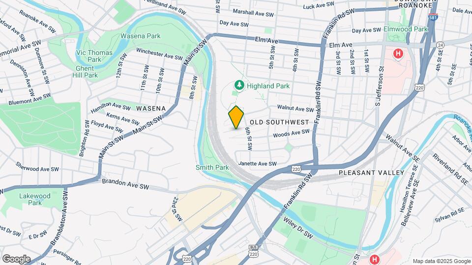 622 Allison Ave SW Mapa y Detalles de la Ubicación