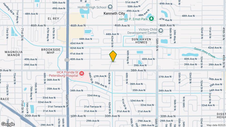 6193 39th Ave N Mapa y Detalles de la Ubicación