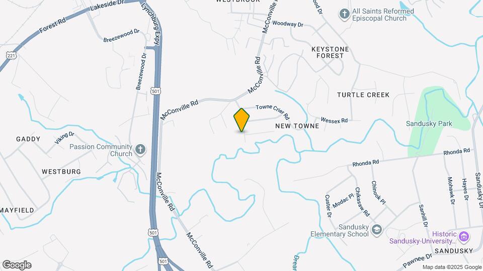145 New Towne Rd Map and Location Details