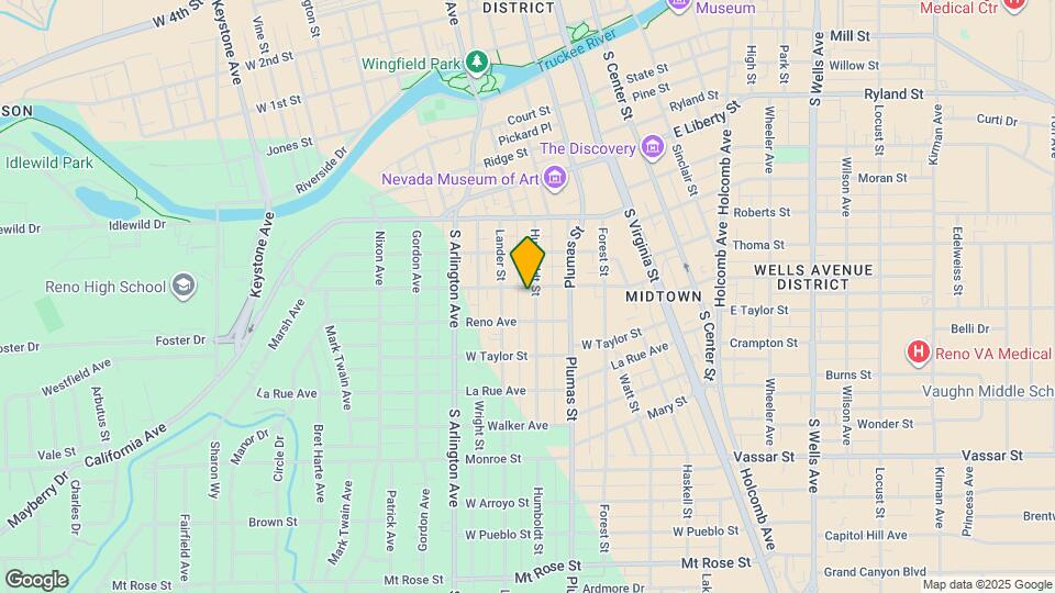 711 Humboldt St Map and Location Details