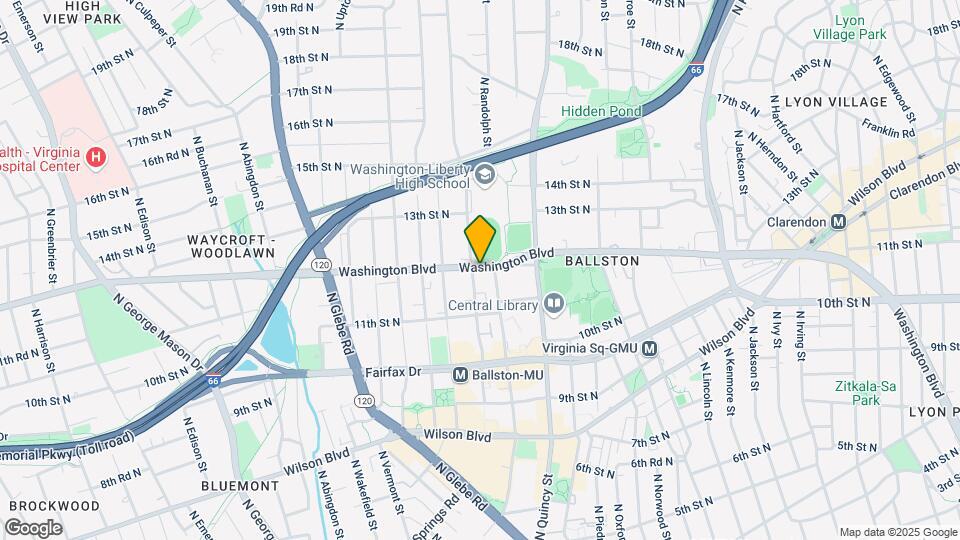 4112 Washington Blvd Map and Location Details