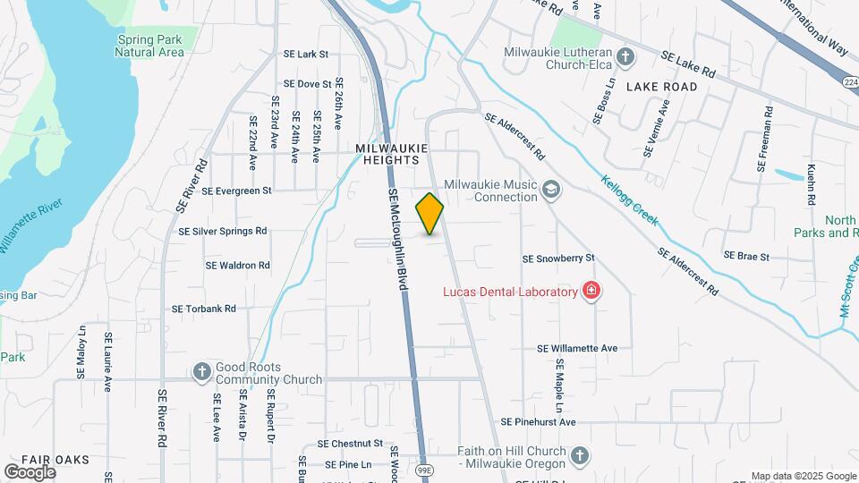 13283 SE Oatfield Rd Mapa y Detalles de la Ubicación