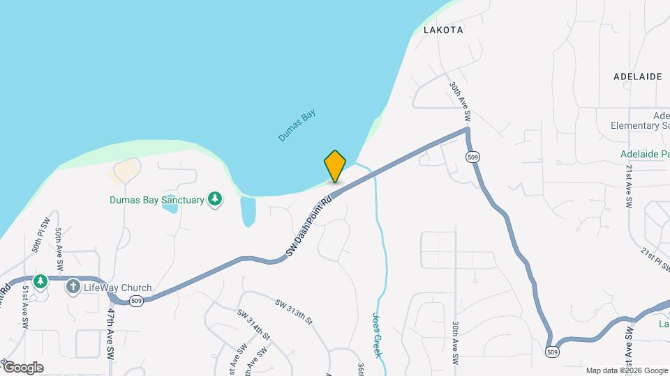 3620 SW Dash Point Rd, Unit 343 Map and Location Details