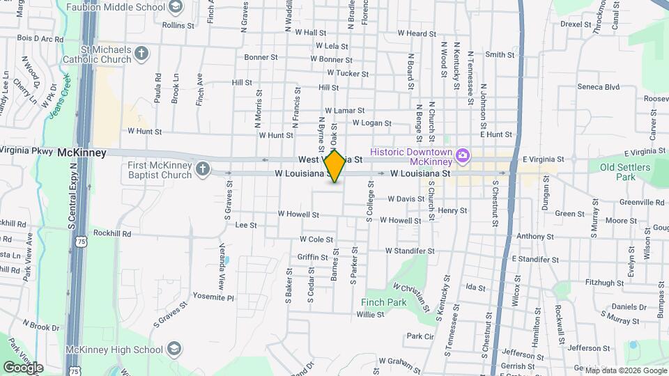 708 W Largent St Map and Location Details