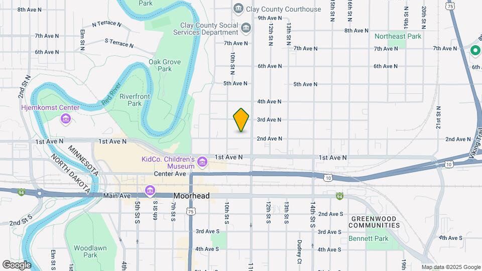 1020 2nd Ave N Map and Location Details