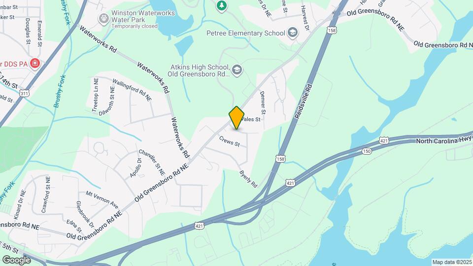 416 Ross St Map and Location Details