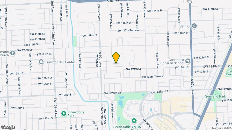9463 SW 123rd Ter Mapa y Detalles de la Ubicación