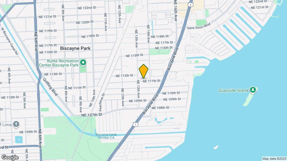 1347 NE 111th St Map and Location Details