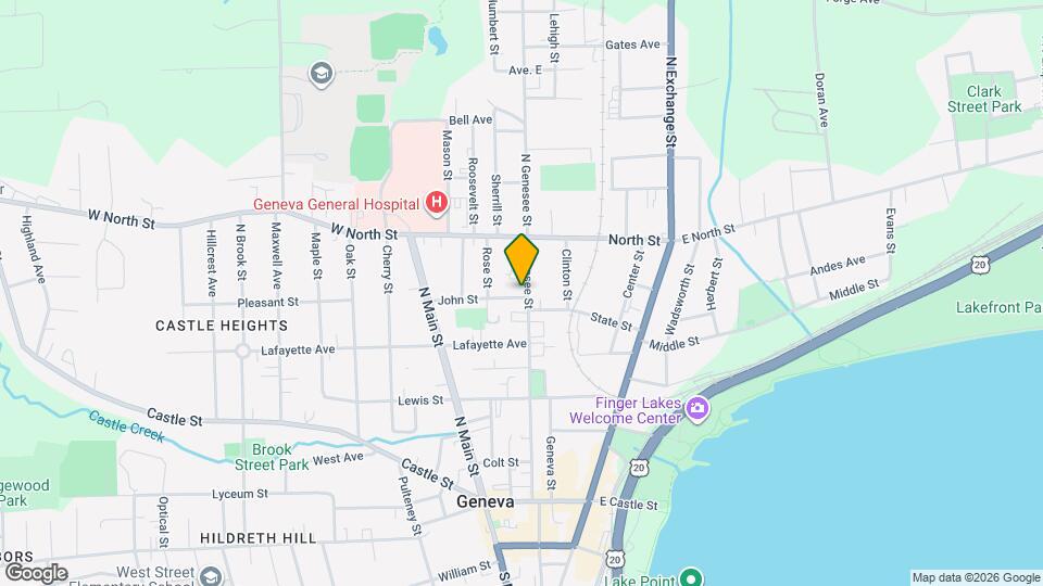 46 Genesee St Map and Location Details