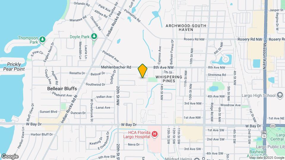 615 Heritage Ln Map and Location Details