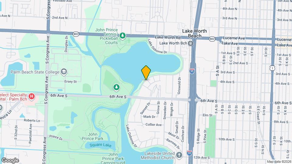 2204 Lake Osborne Dr-Unit -7 Map and Location Details