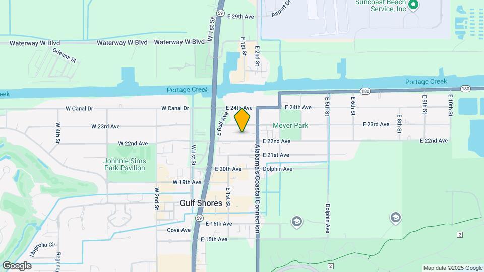 208 E 22nd Ave Map and Location Details