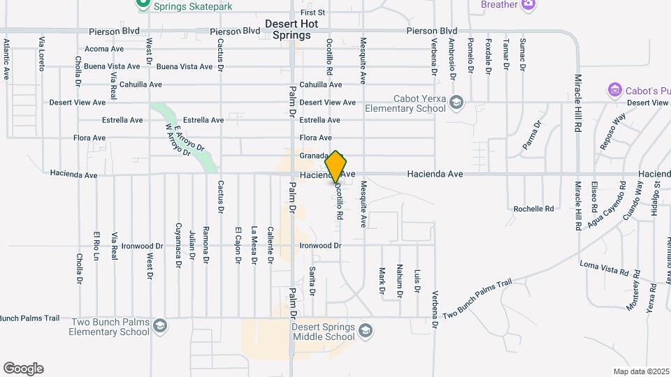 13065 Ocotillo Rd Map and Location Details