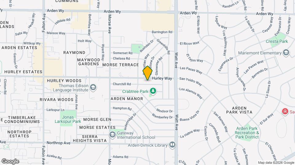 3301 Churchill Rd Map and Location Details