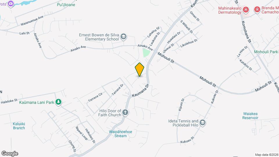 71 Aipuni St Map and Location Details