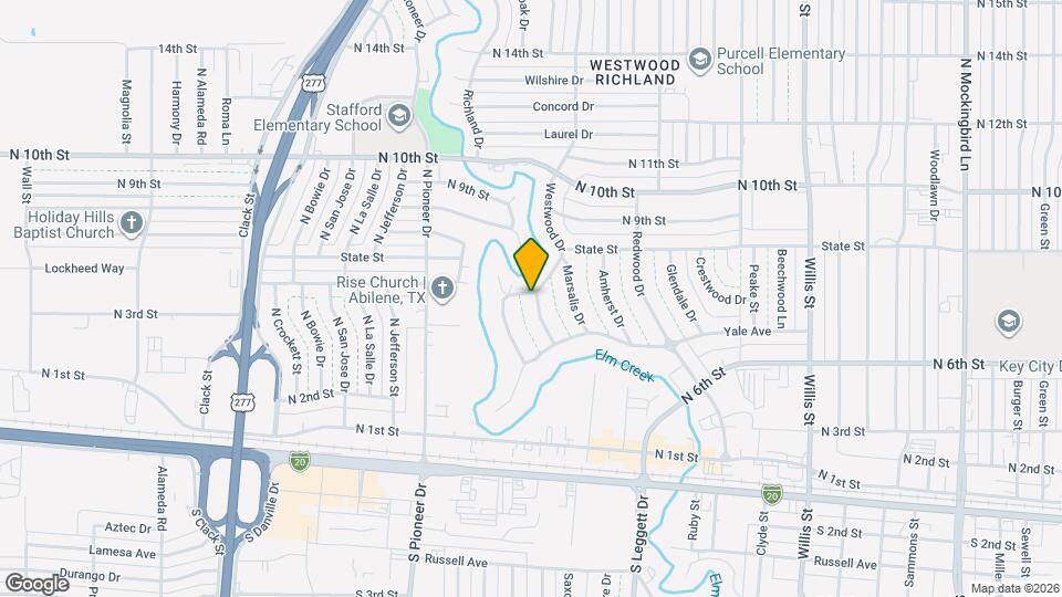780 Rosewood Dr Map and Location Details