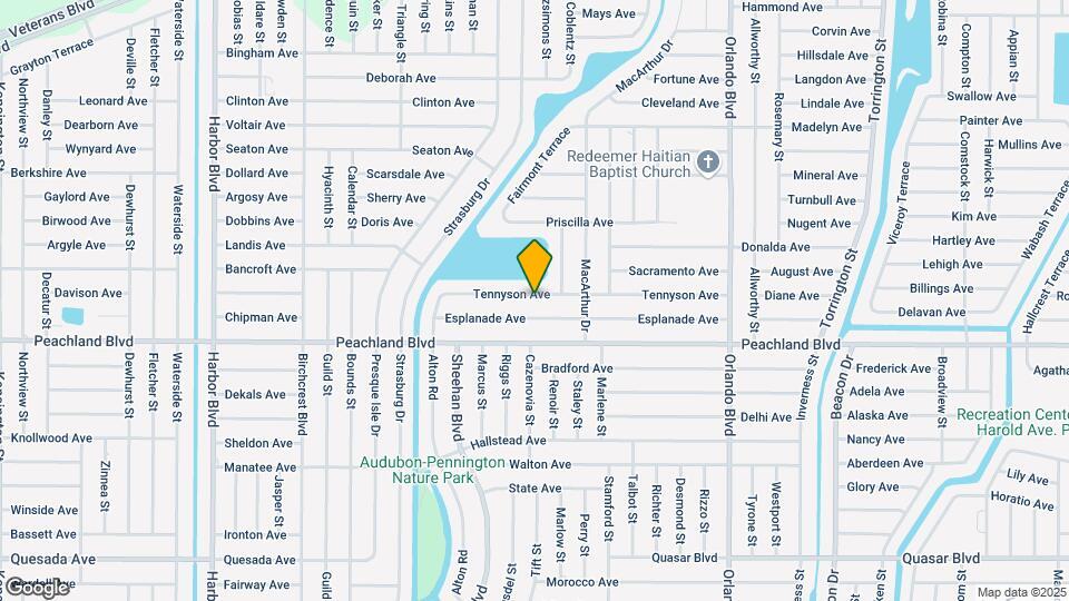 22337 Tennyson Ave Map and Location Details