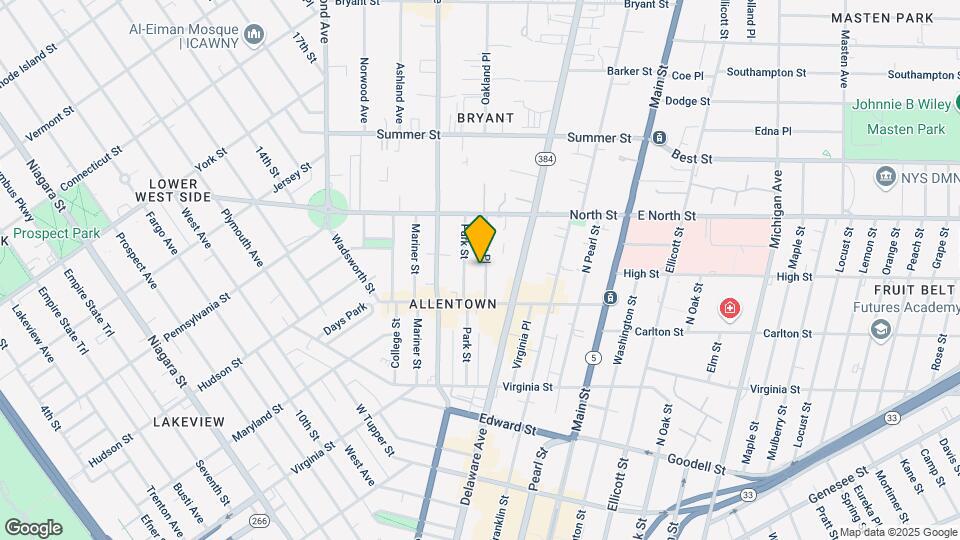 36 Irving Pl Mapa y Detalles de la Ubicación