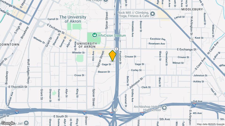 539 Gage St Map and Location Details