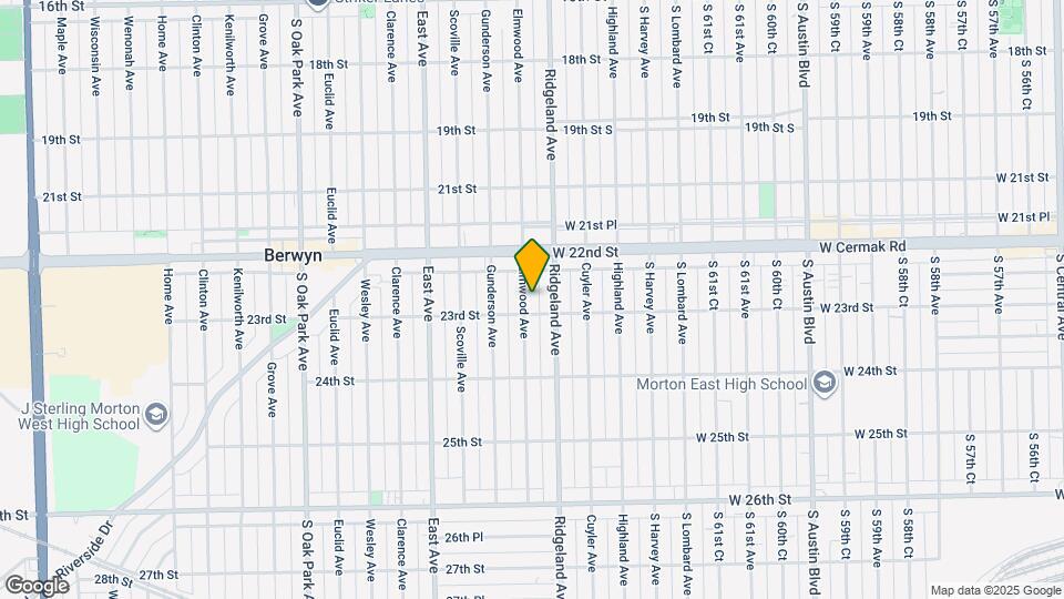 2237 Elmwood Ave Map and Location Details