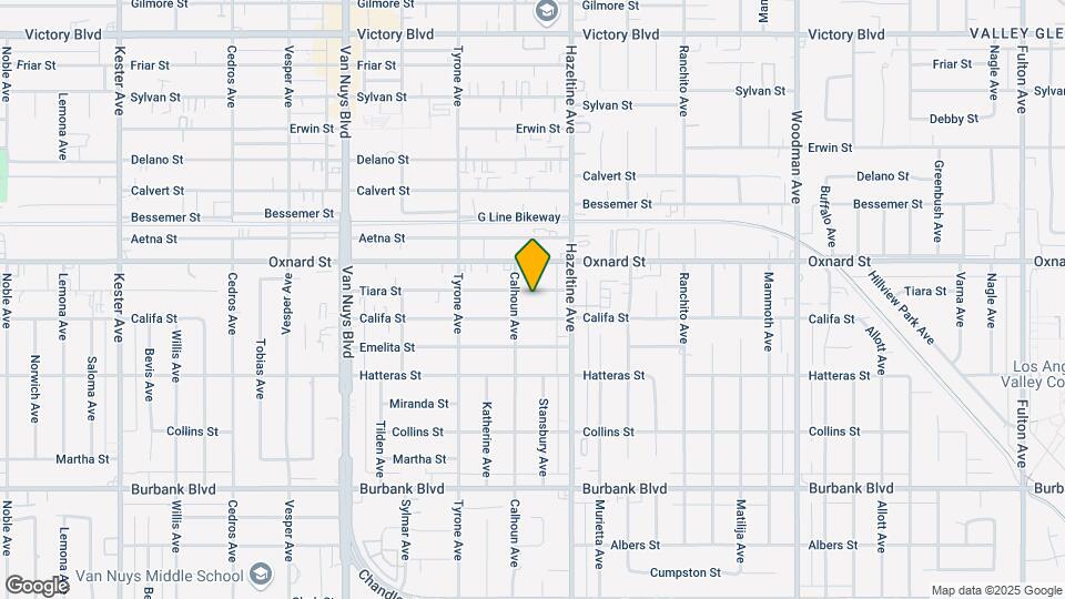 14142 Tiara St Mapa y Detalles de la Ubicación