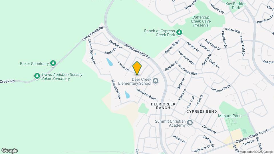 2505 Lovett Ln Map and Location Details
