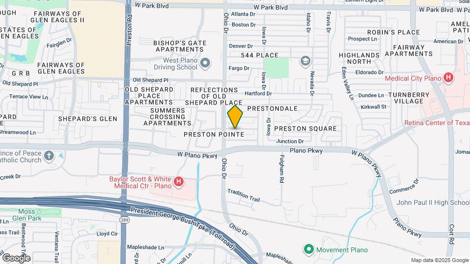 4536 Miami Dr Map and Location Details