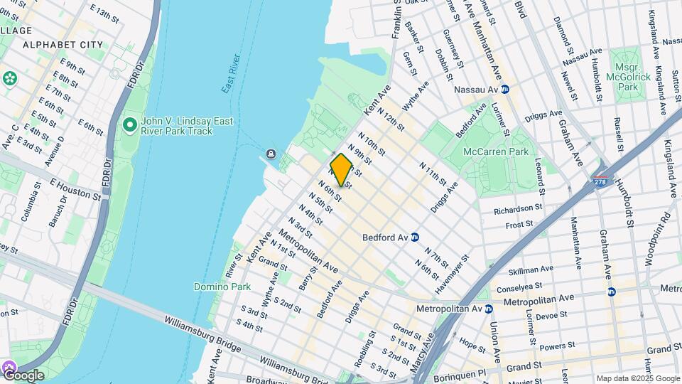 157-159 Wythe Ave Map and Location Details