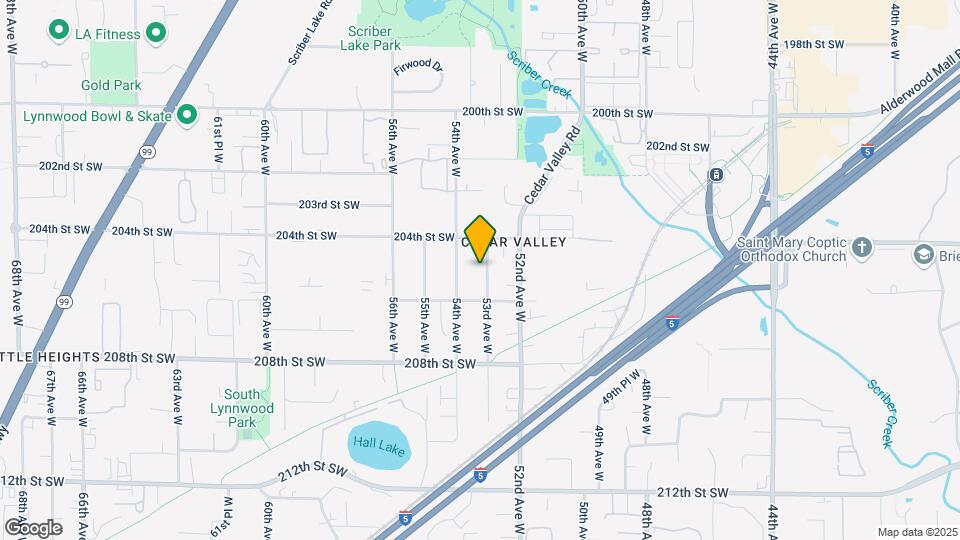 20428 53rd Ave W Map and Location Details
