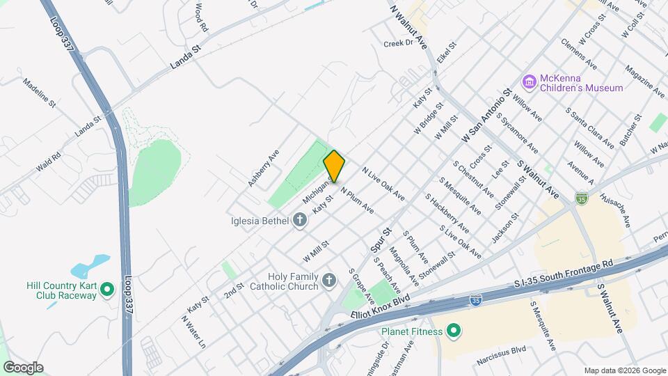 1824 Katy St Map and Location Details