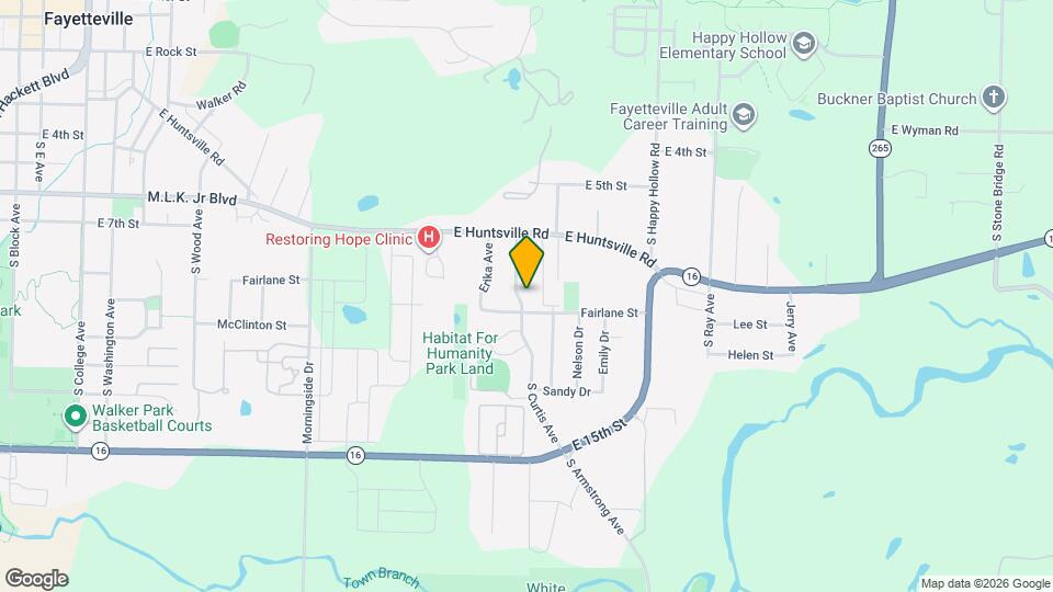 932 S Curtis Ave Map and Location Details