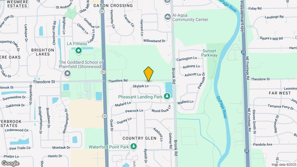 4515 Skylark Ln Map and Location Details