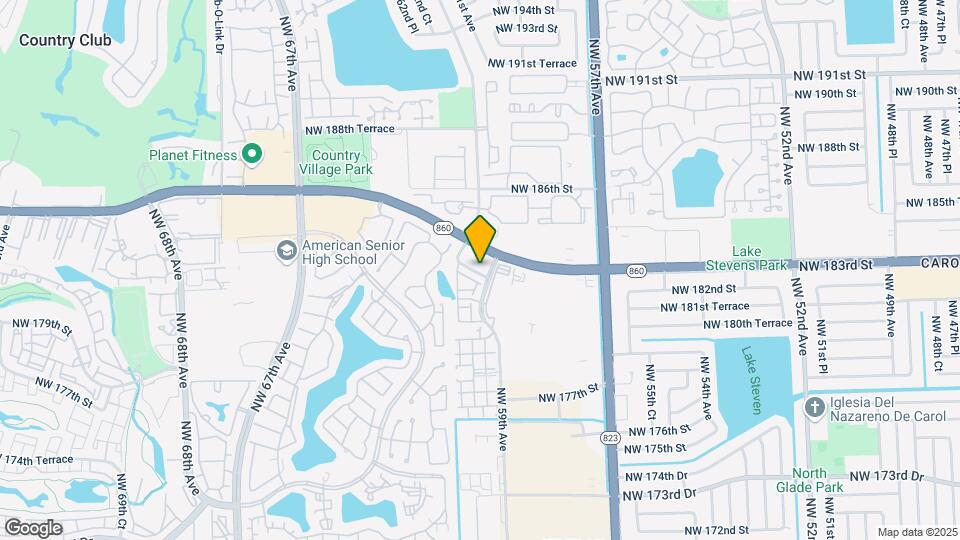 6001 NW 182nd Ln Map and Location Details
