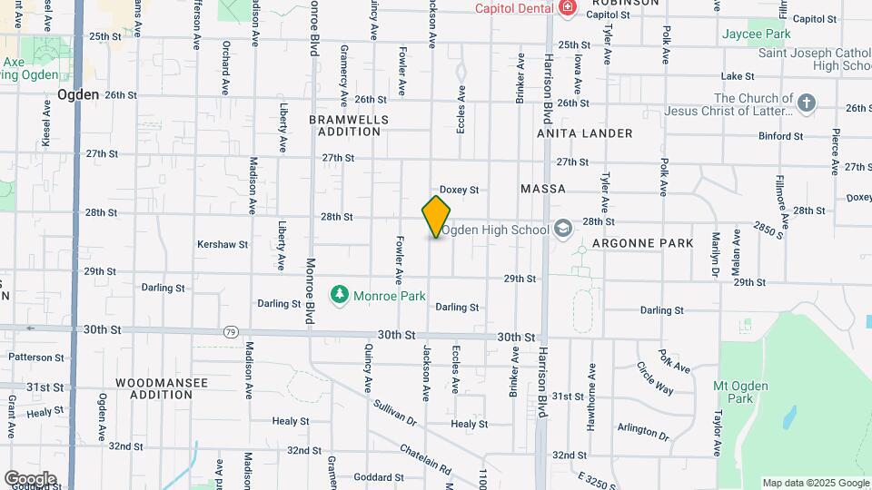 2840 Jackson Ave Map and Location Details