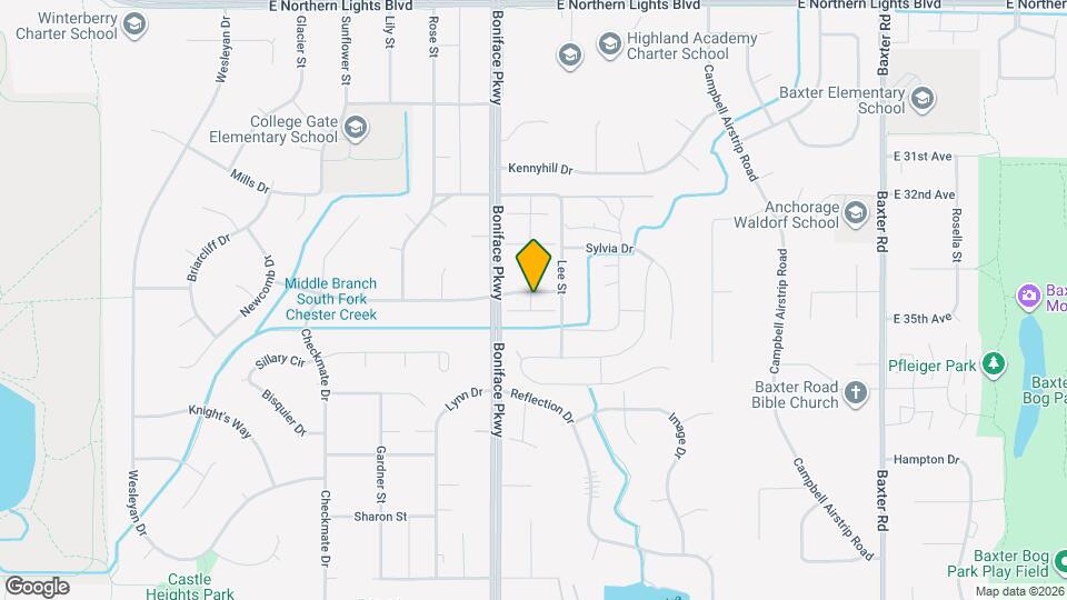 3405 Corvus Place Map and Location Details