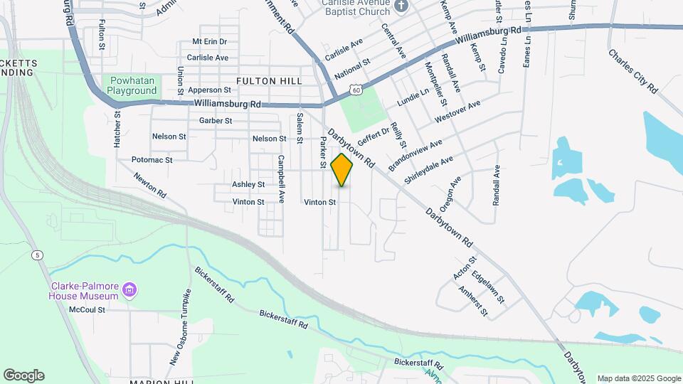 5315 Blue Ridge Ave Map and Location Details