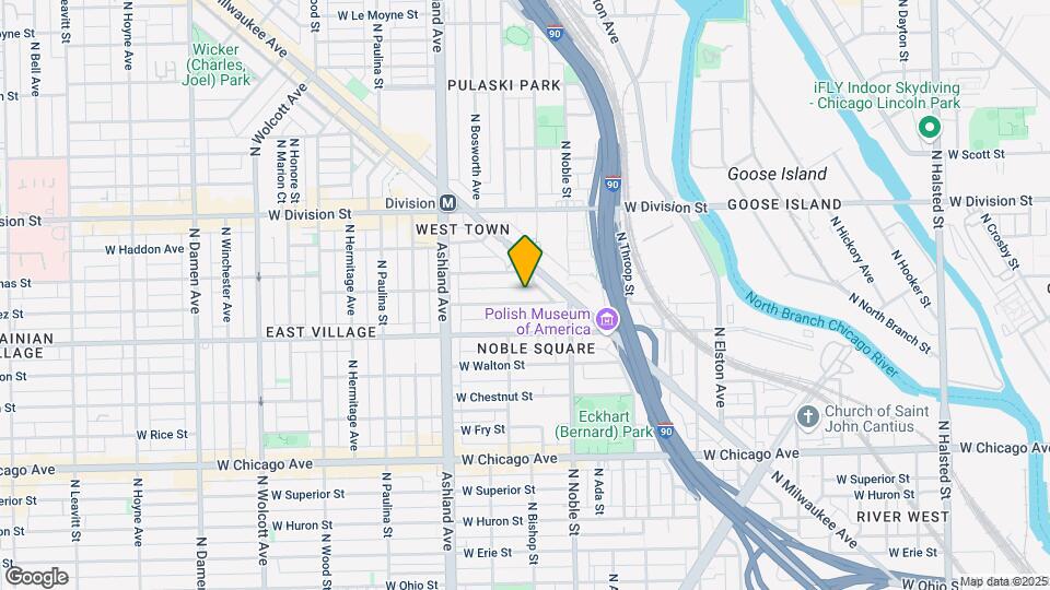 1446 W Cortez St Map and Location Details