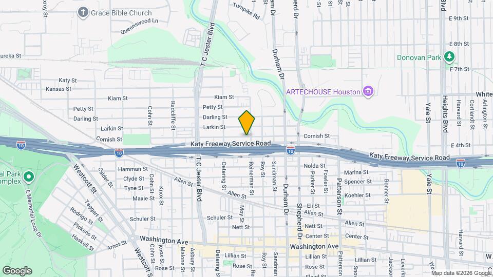 5207 Cornish St Map and Location Details