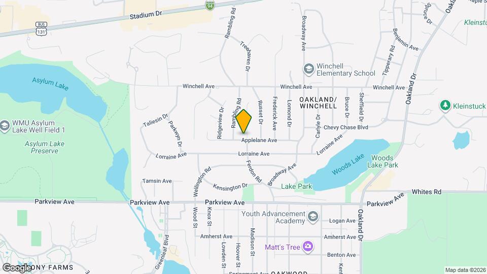 2726 Applelane Ave Map and Location Details