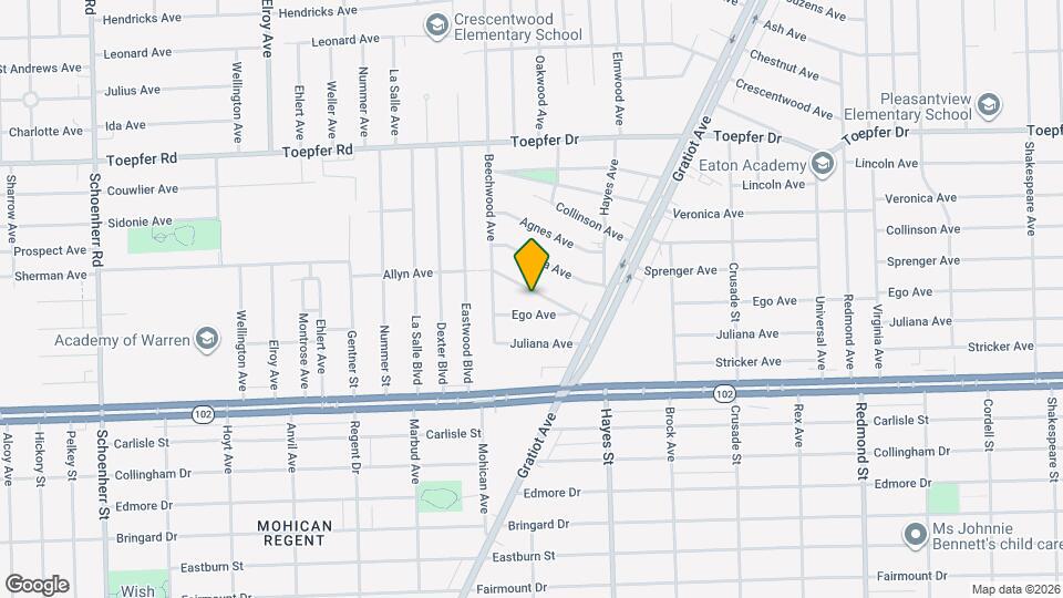 14694 Jacob Ave Map and Location Details