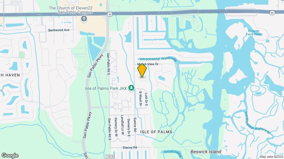 3545 Tidal Marsh Dr Map and Location Details