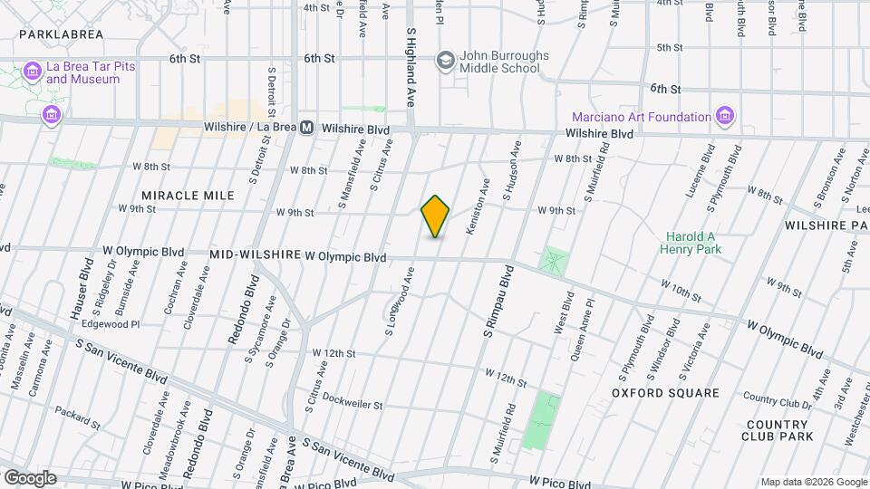 937 S Tremaine Ave Map and Location Details