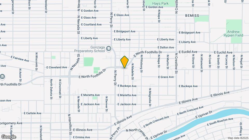 2902 N Hogan St Map and Location Details