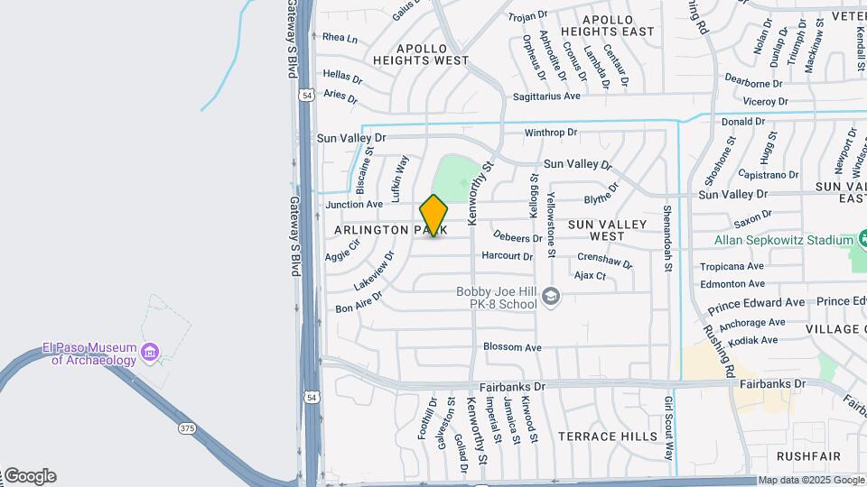 4640 Larkspur Ct Map and Location Details