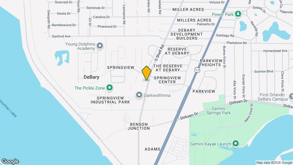 391 Oak Springs Ct Map and Location Details
