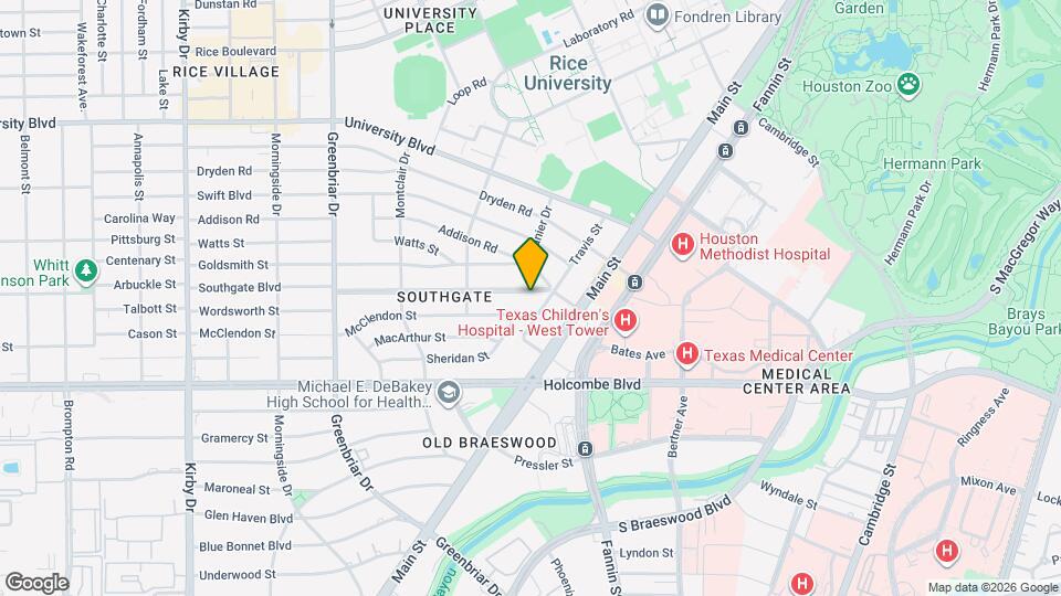 2021 Southgate Blvd-Unit -6 Map and Location Details