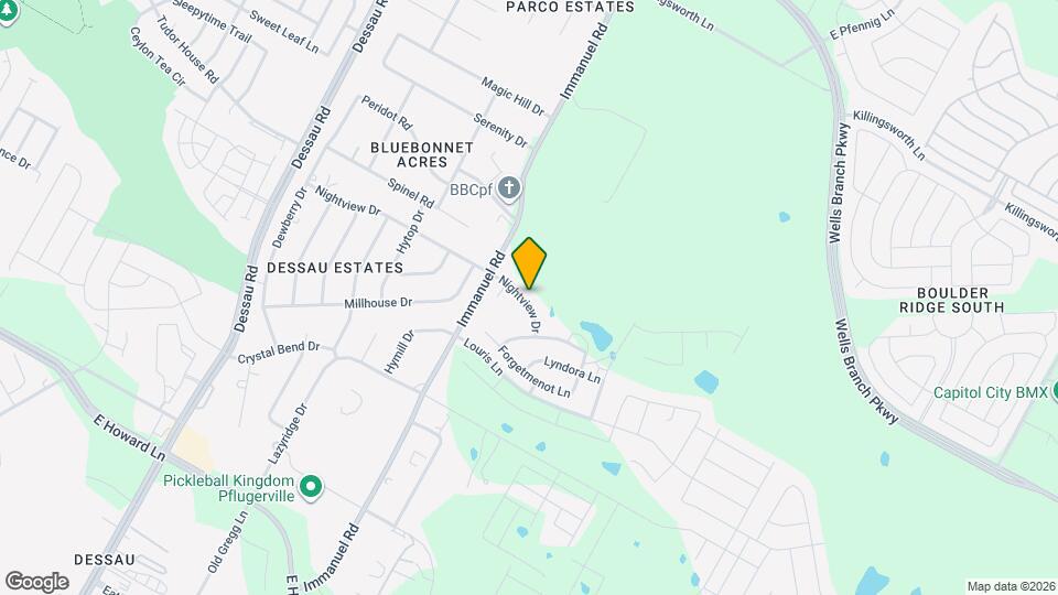 2408 Nightview Dr Map and Location Details