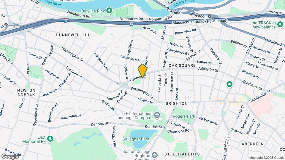 36 Brackett St, Unit 1 Map and Location Details