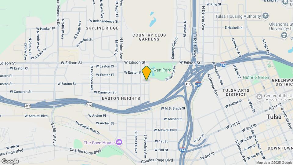 504 N Quanah Ave Map and Location Details